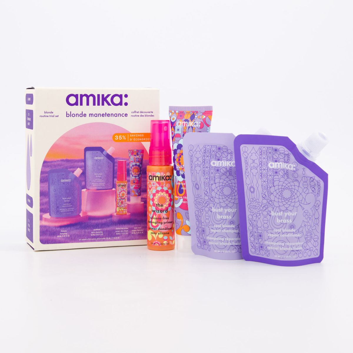 FG - Amika Blonde Maintenance Set