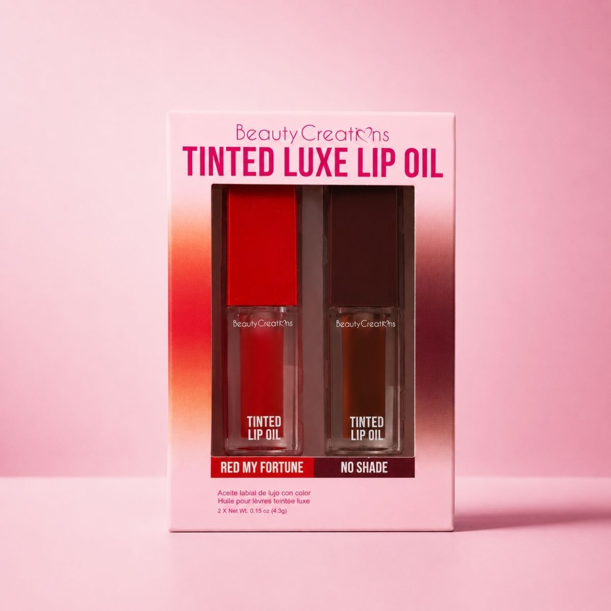 TAF - Beauty Creations Tinted Luxe Lip Oil Set