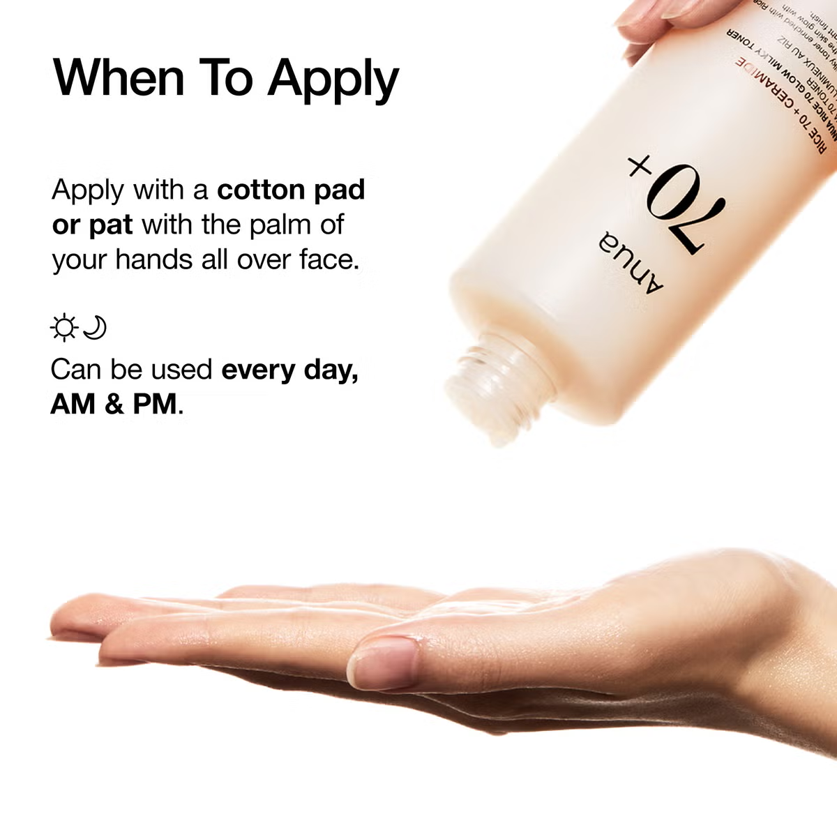 TAF - Anua Rice 70 + Ceramide Glow Milky Toner