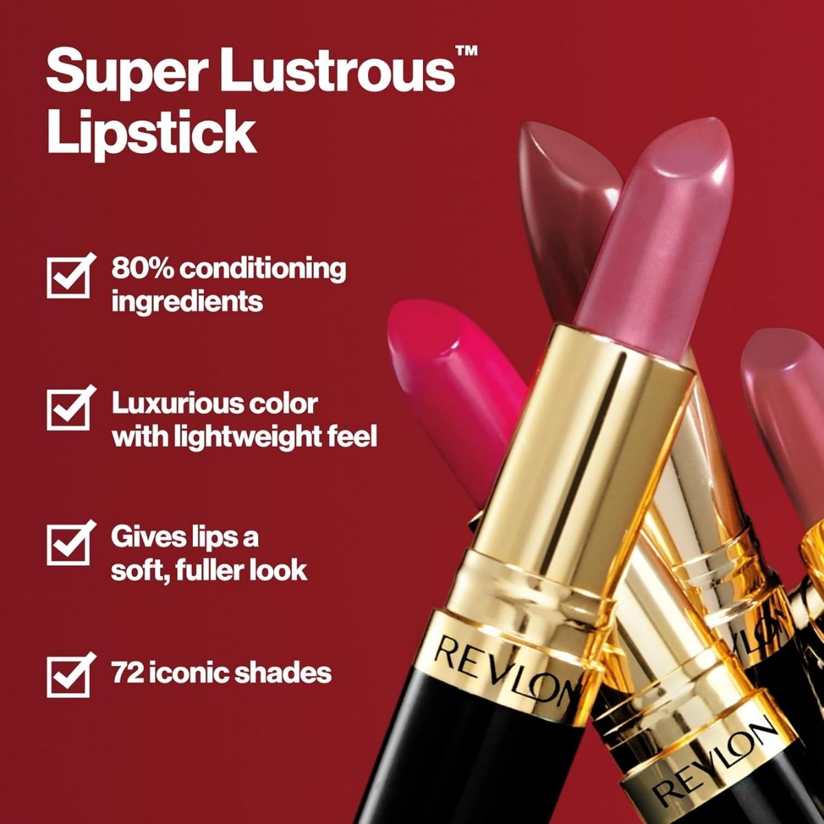 TAF - Revlon Super Lustrous Creme Lipstick - Rum Raisin