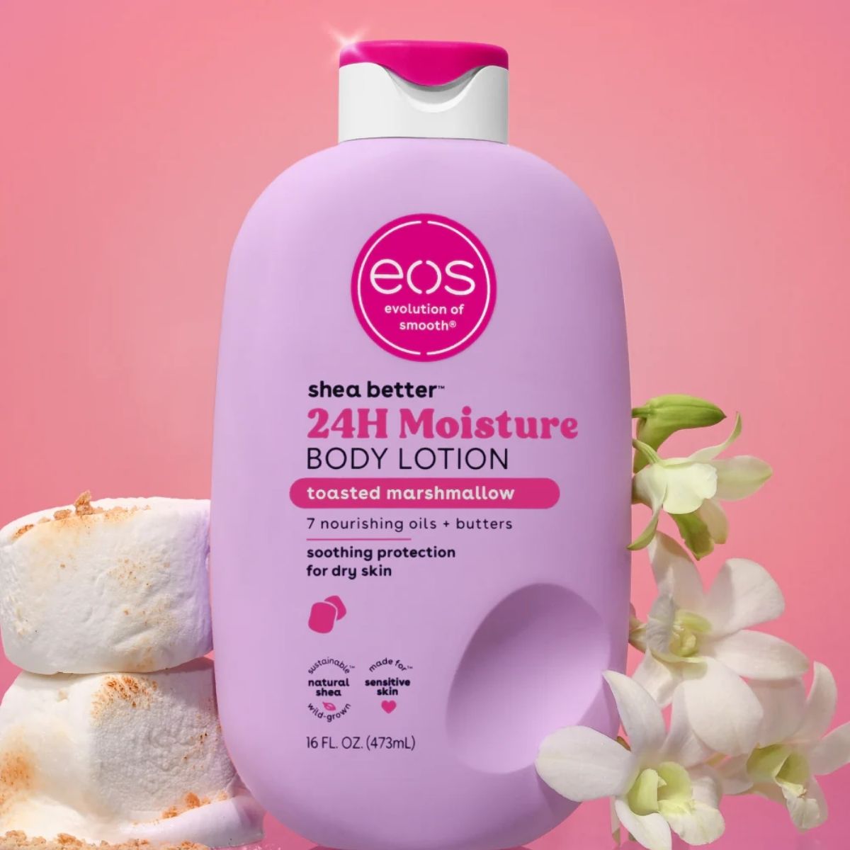 FG - EOS 24H Moisture Body Lotion - Toasted Marshmallow