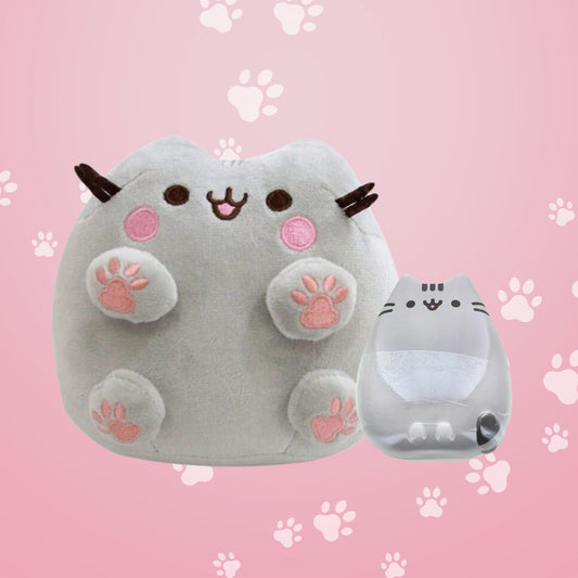 OWL - Pusheen Toft Toy Plus Pusheen Collector's Tin With Strawberry Candy