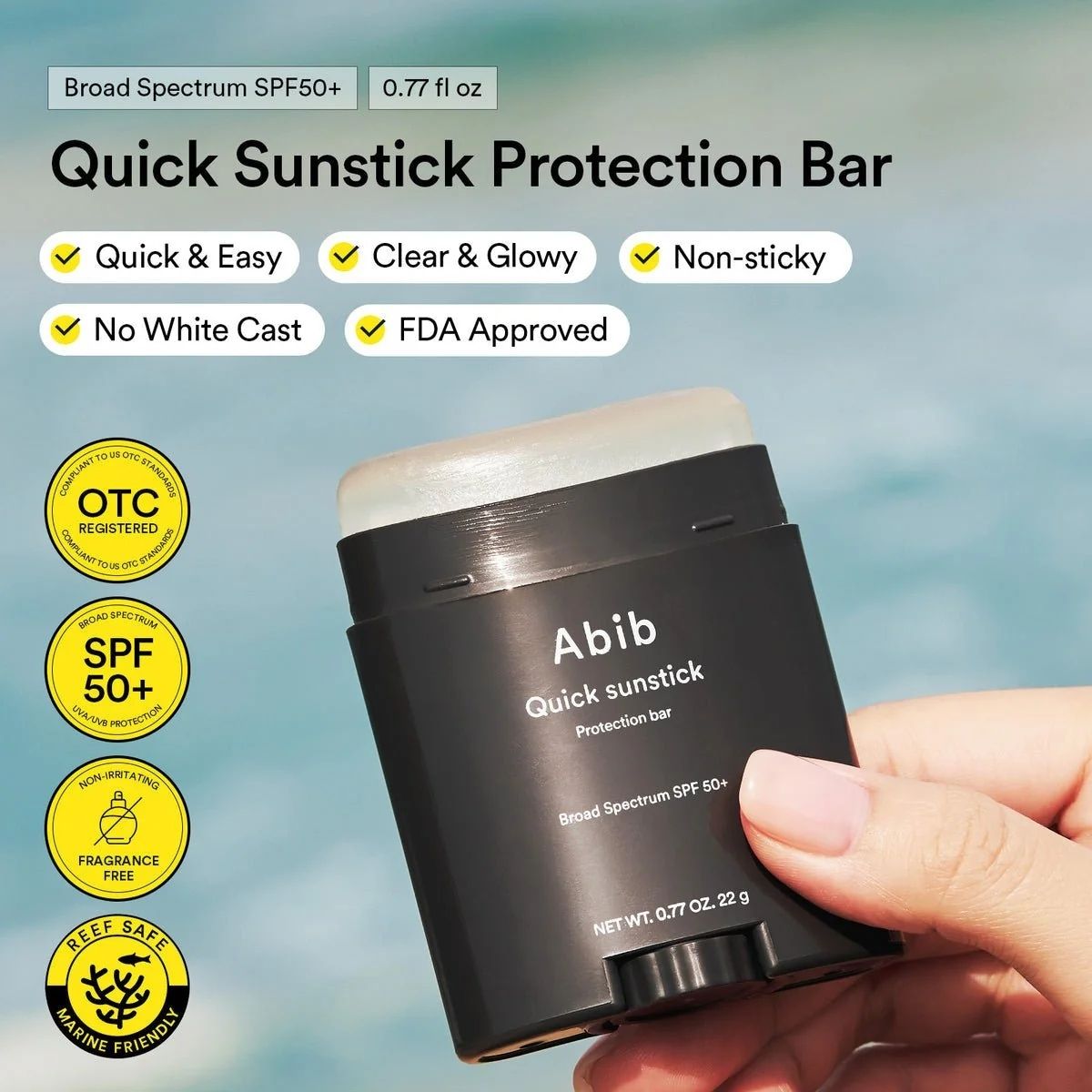 MKO 001 - Abib Quick Sunstick Protection Bar SPF 50+
