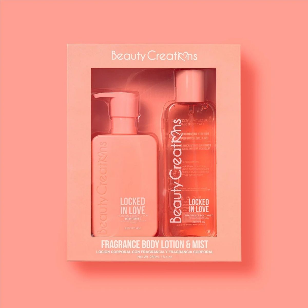 TAF - Beauty Creations Lotion & Mist Gift Set - Locked In Love