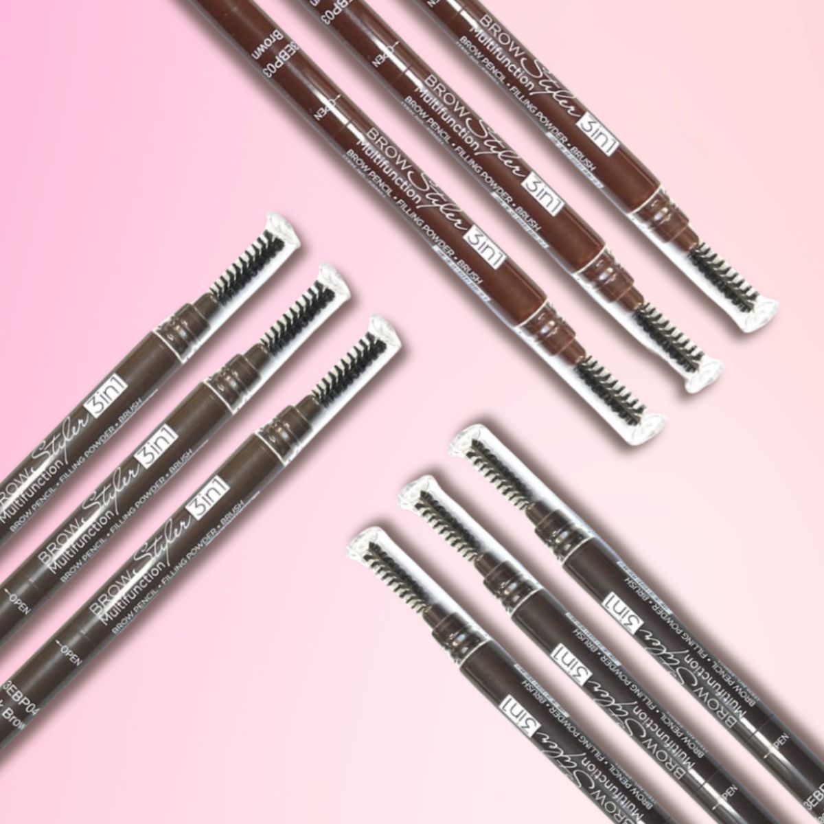 TAF - Nabi 3 in 1 Multifunction Brow Styler Pencil