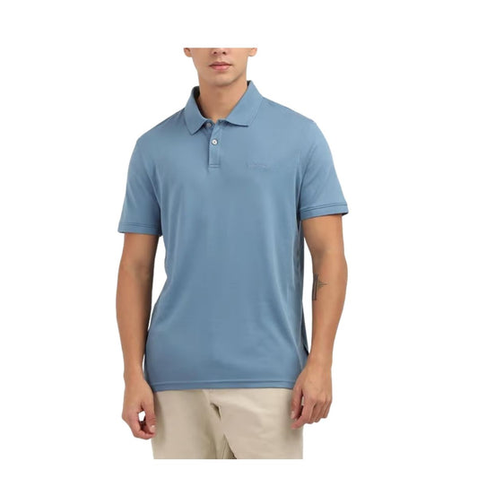 CUR 884 - Calvin Klein Small Bijou Blue Polo Shirt