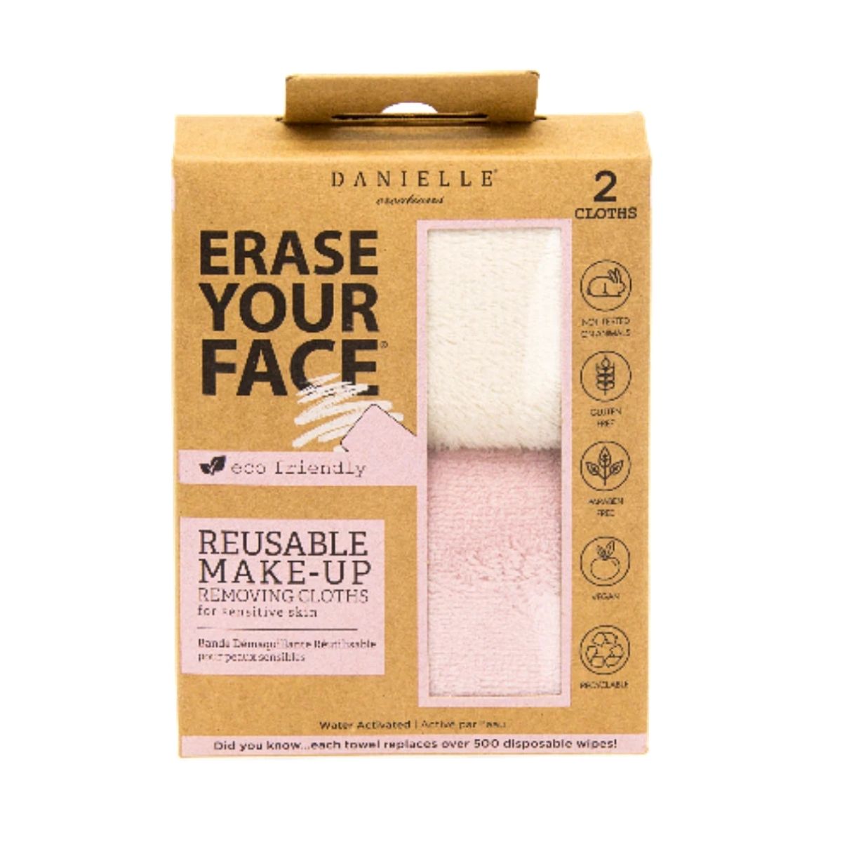 SOG - Danielle Creations Reusable Makeup Removing Cloths (2-Pack)