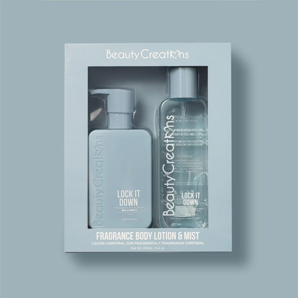 TAF - Beauty Creations Lotion & Mist Gift Set - Lock It Down