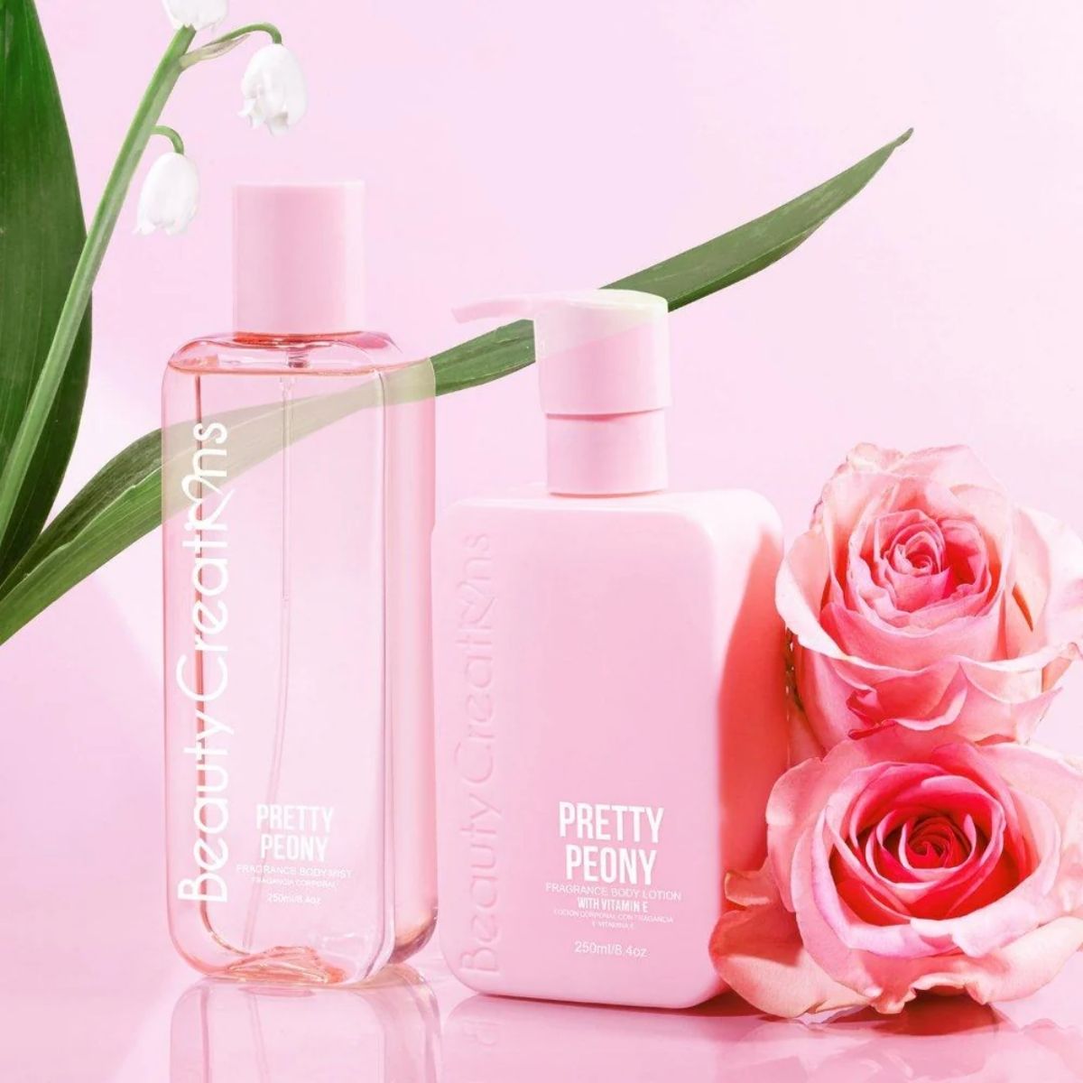 TAF - Beauty Creations Lotion & Mist Gift Set - Pretty Peony