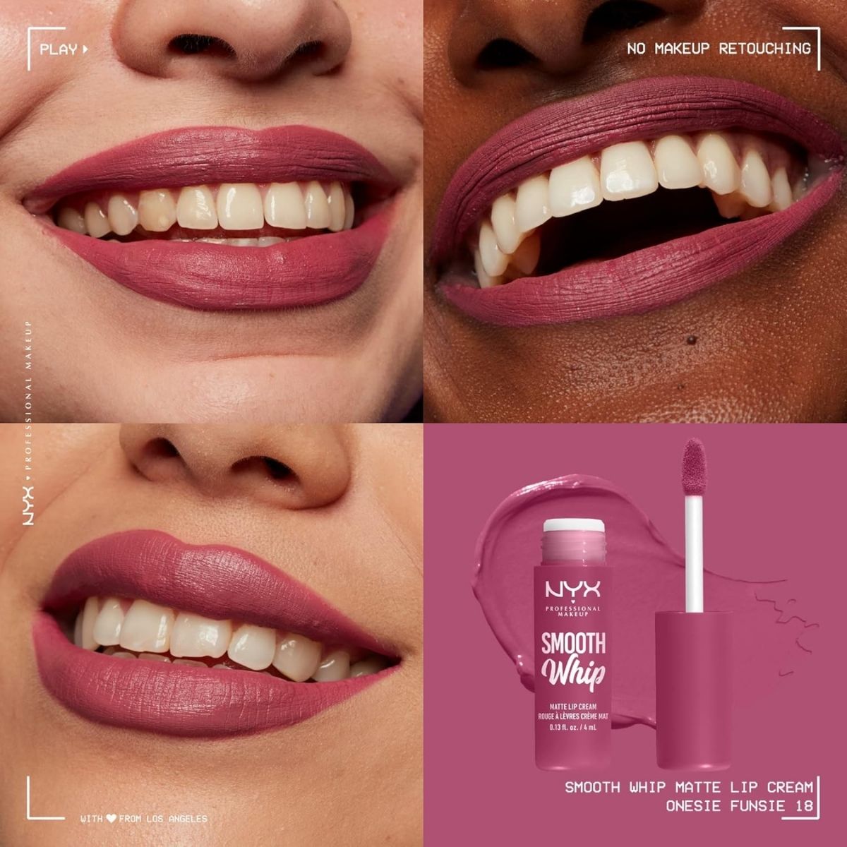 TAF - NYX Smooth Whip Matte Lip Cream