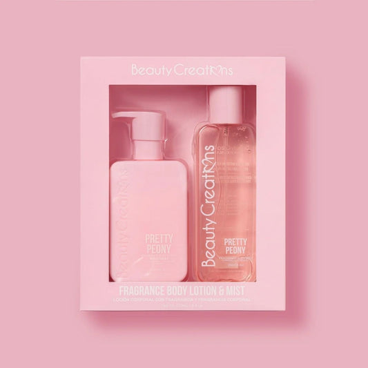 TAF - Beauty Creations Lotion & Mist Gift Set - Pretty Peony