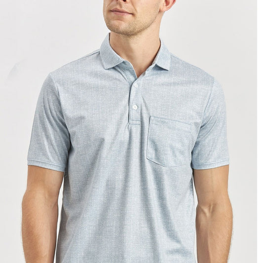 CUR 890 - Kenneth Cole Medium Powder Blue Polo