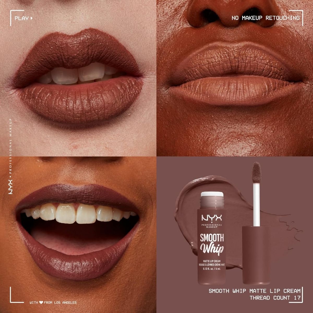 TAF - NYX Smooth Whip Matte Lip Cream