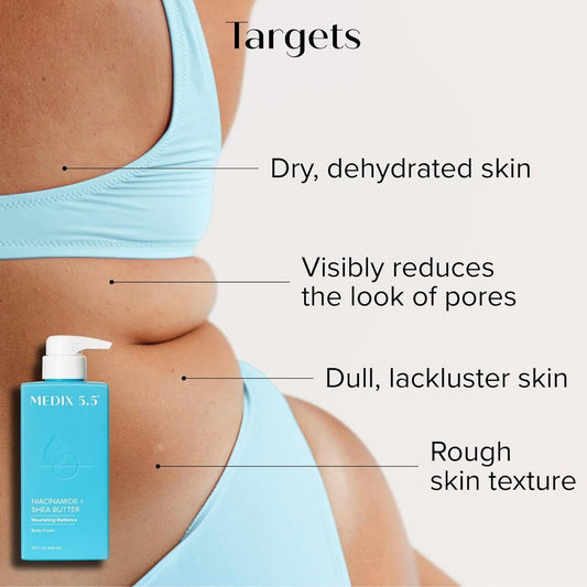 FG - Medix 5.5 Niacinamide + Shea Butter Body Cream 15oz