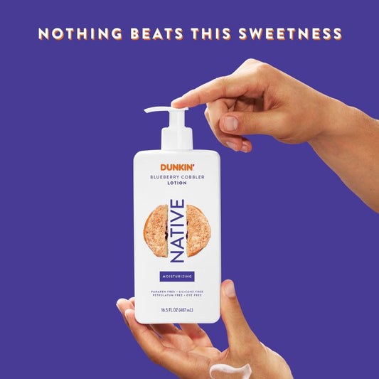 MART - Native x Dunkin Body Lotion - Blueberry Cobbler