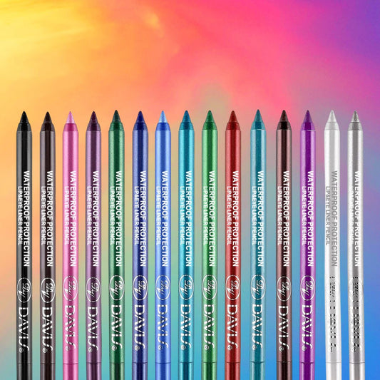 TAF - Davis Waterproof Colourful Eyeliners