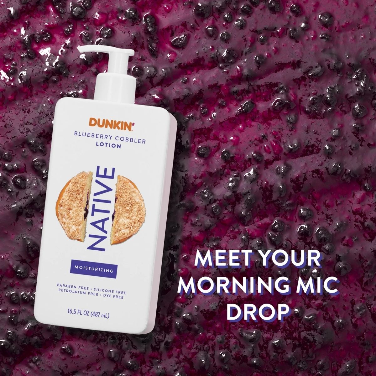 MART - Native x Dunkin Body Lotion - Blueberry Cobbler