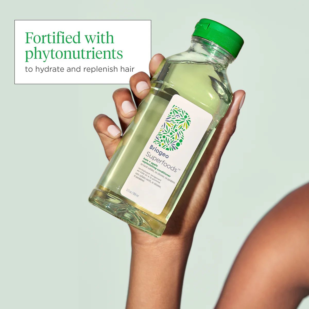 FG - Briogeo Superfoods Matcha + Apple Replenishing Shampoo