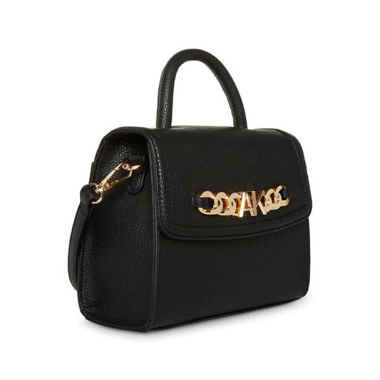 CUR 992 - Anne Klein Dara Black Top-handle Purse