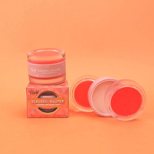TAF - Rude Cosmetics Scrubski Balmer Lip Exfoliator & Lip Balm