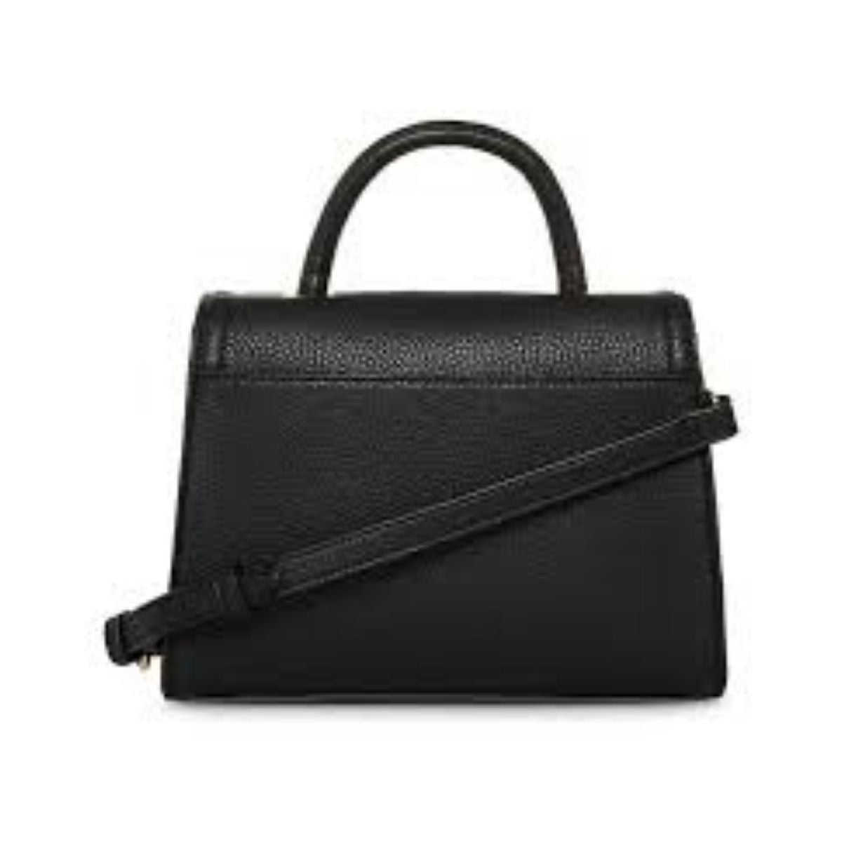 CUR 992 - Anne Klein Dara Black Top-handle Purse