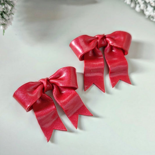 MIL 214 - Red Ribbon Bow