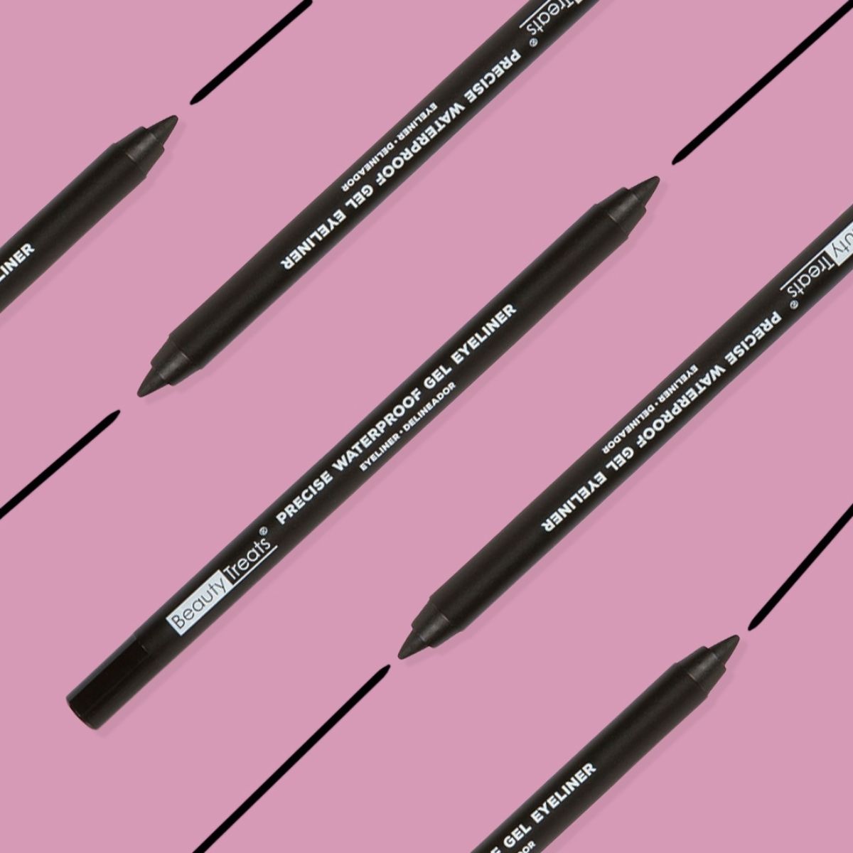 TAF - Beauty Treats Precise Waterproof Gel Eyeliner - Black
