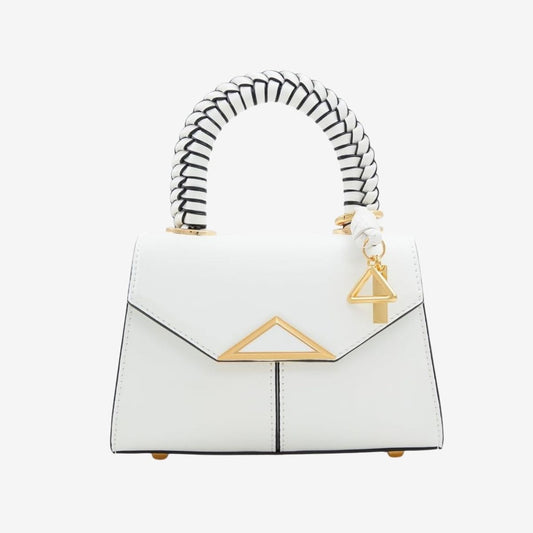 CUR 748 - Aldo White Sadiehb Mini Crossbody Satchel