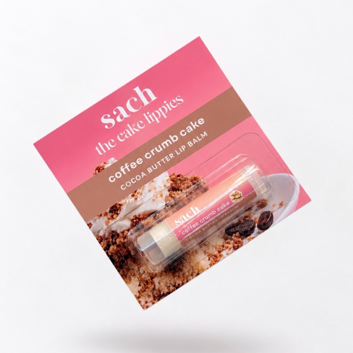 SACH The Cake Lippies Lip Balm - Coffee Crumb Cake