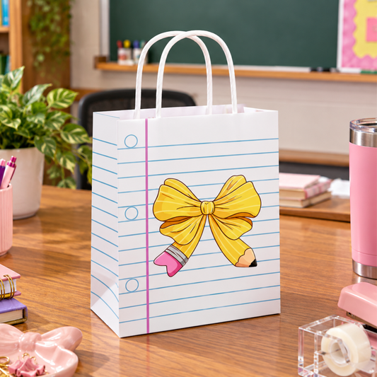 SMC - Teacher Gift Bag A - Bow