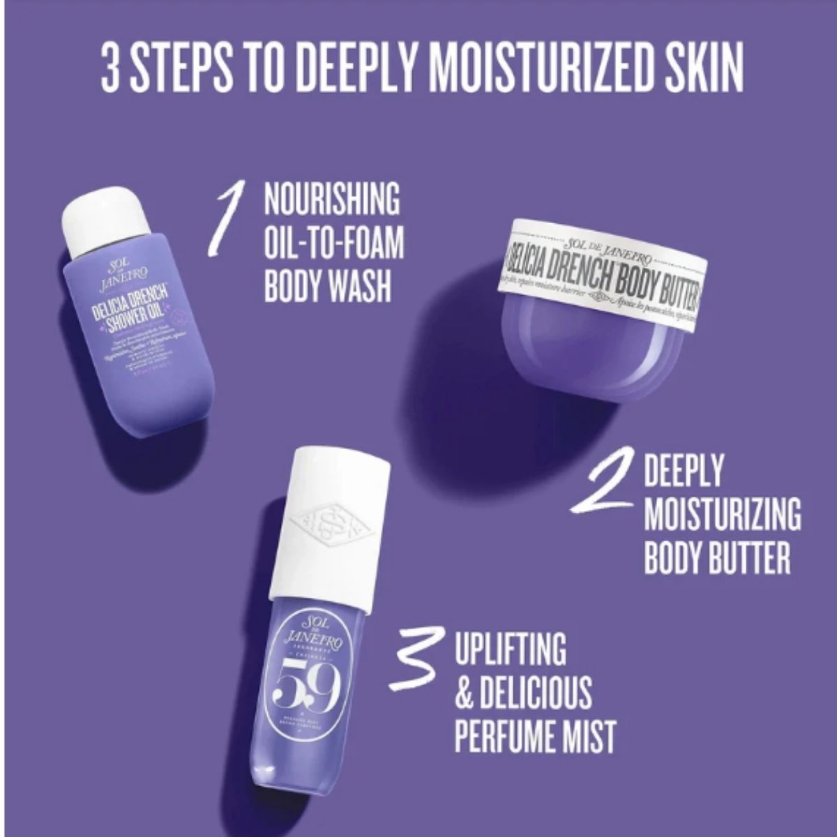 FG - Sol De Janeiro Drench & Dazzle Set