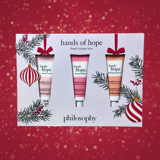 CUR 375 - Philosophy Hands Of Hope Hand Cream Box Set