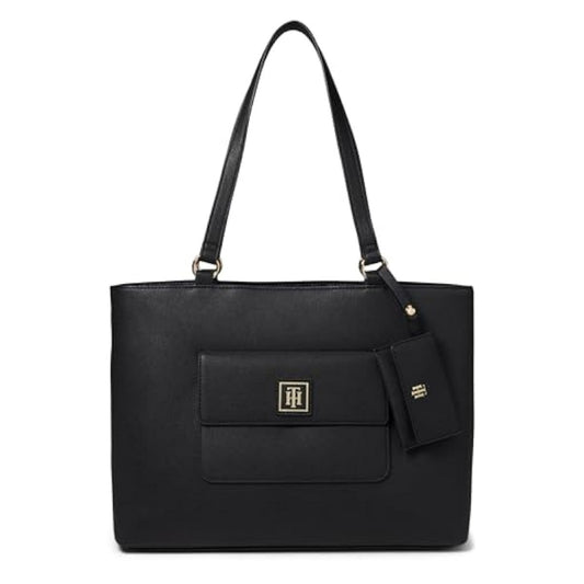 CUR 752 - Tommy Hilfiger Black Lucille Tote