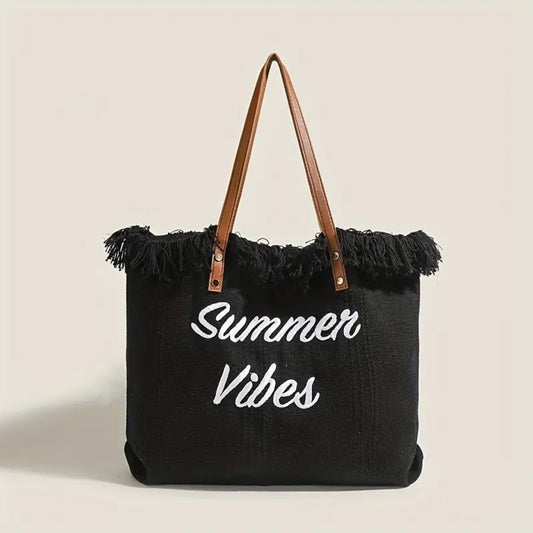 LGG - Summer Vibes Beach Tote Bag