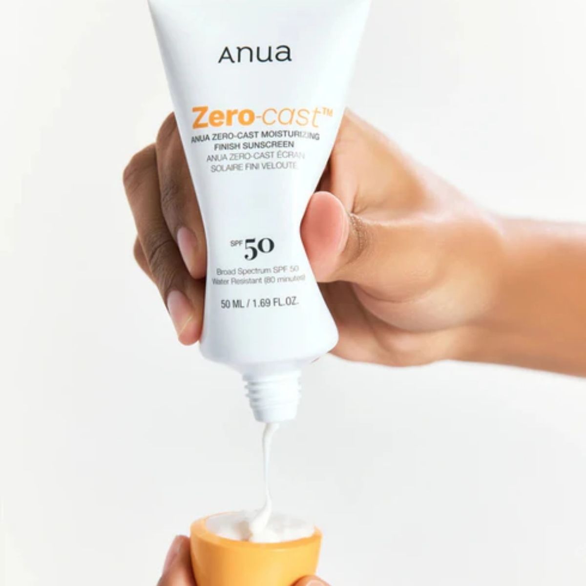 MKO 008 - Anua Zero Cast Moisturizing Finish Sunscreen SPF 50+