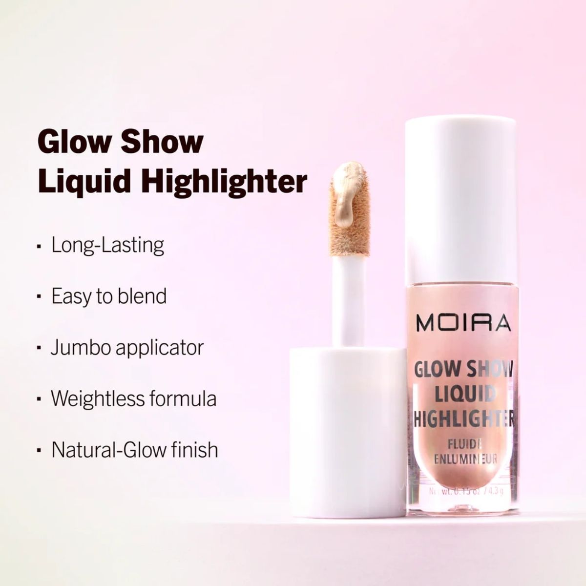 TAF - Moira Beauty Glow Show Liquid Highlighter