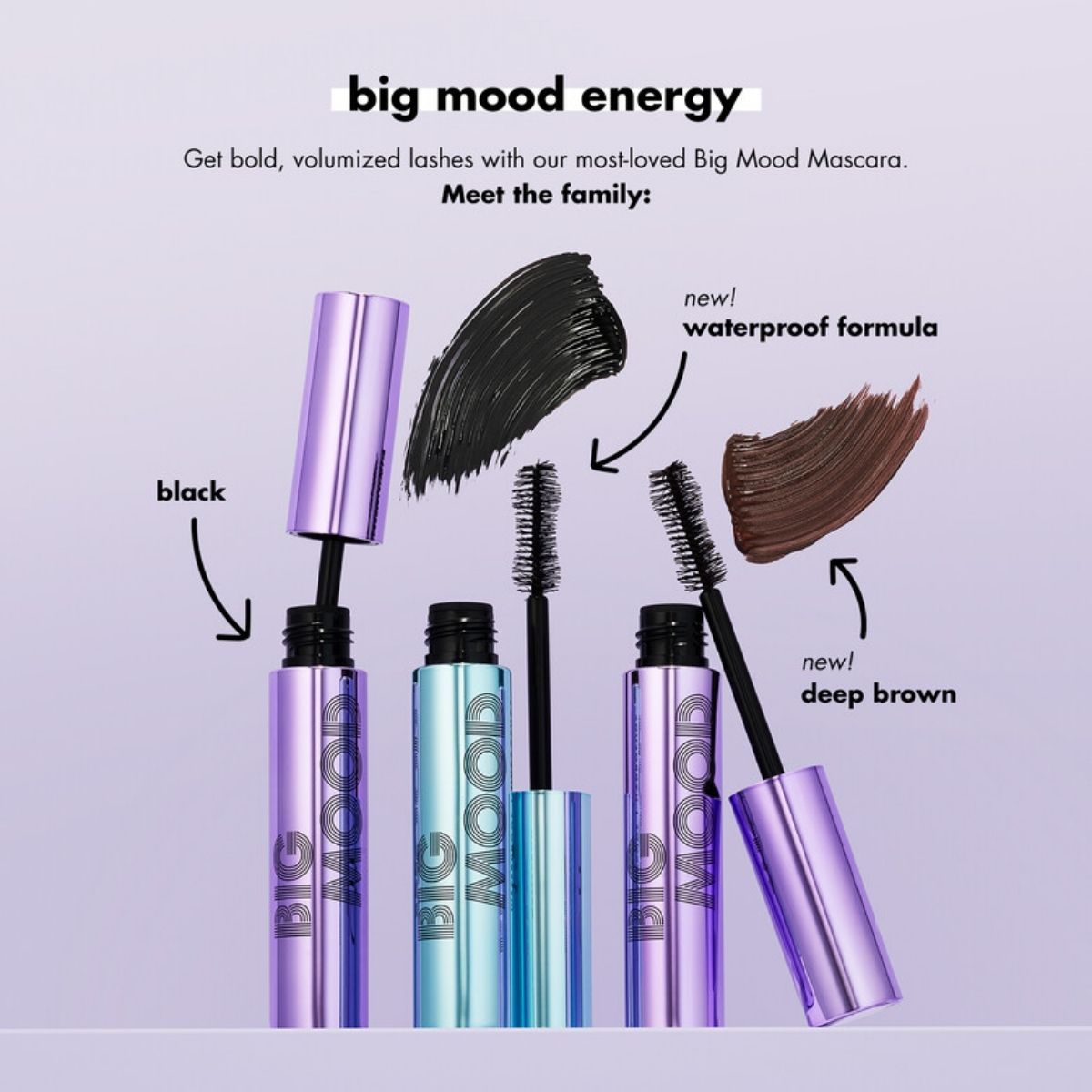 TAF - Elf Big Mood Waterproof Volumizing & Lifting Mascara