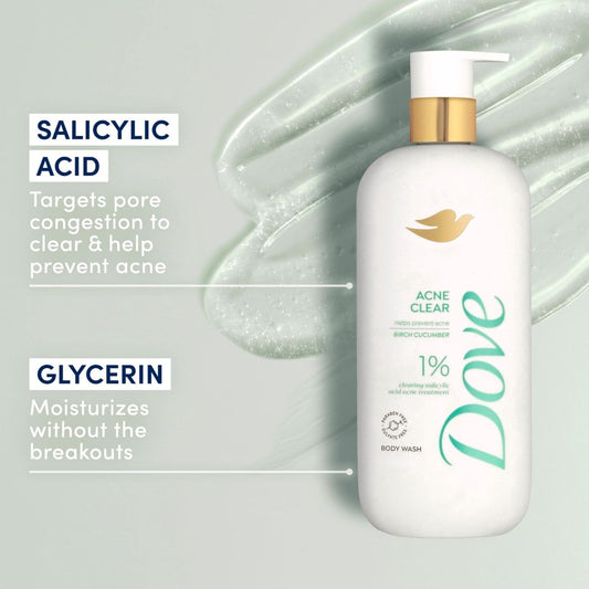 FG - Dove Salicylic Acne Clear Body Wash