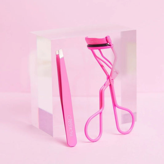 TAF - Beauty Creations Eyelash Curler & Tweezer Gift Set