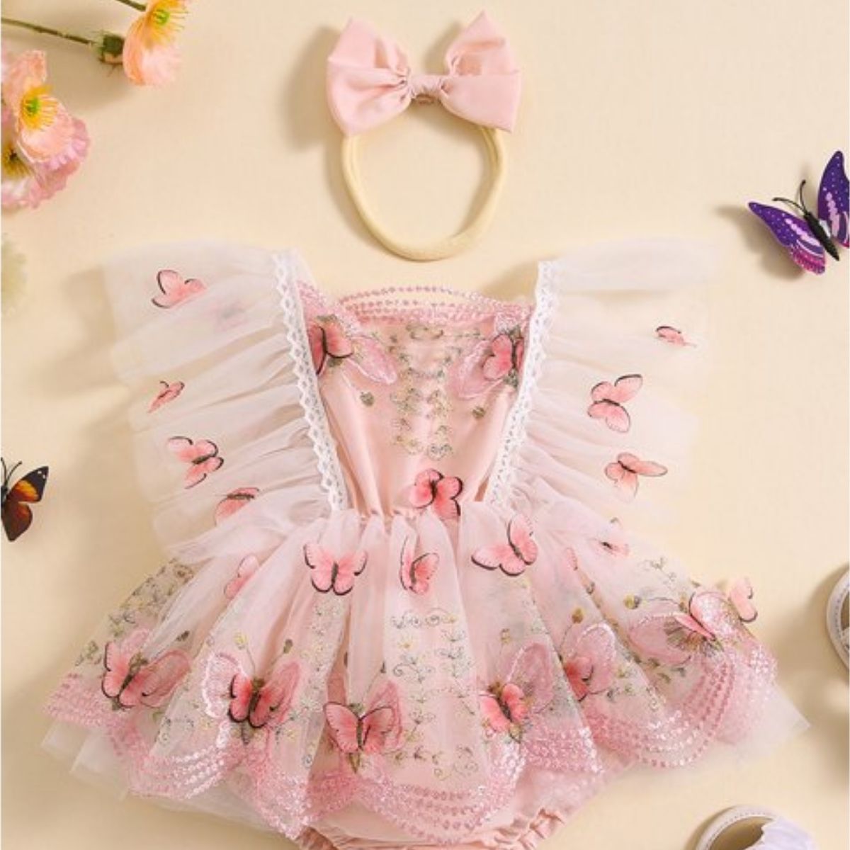 CCO 017 - Butterfly Onesie Dress