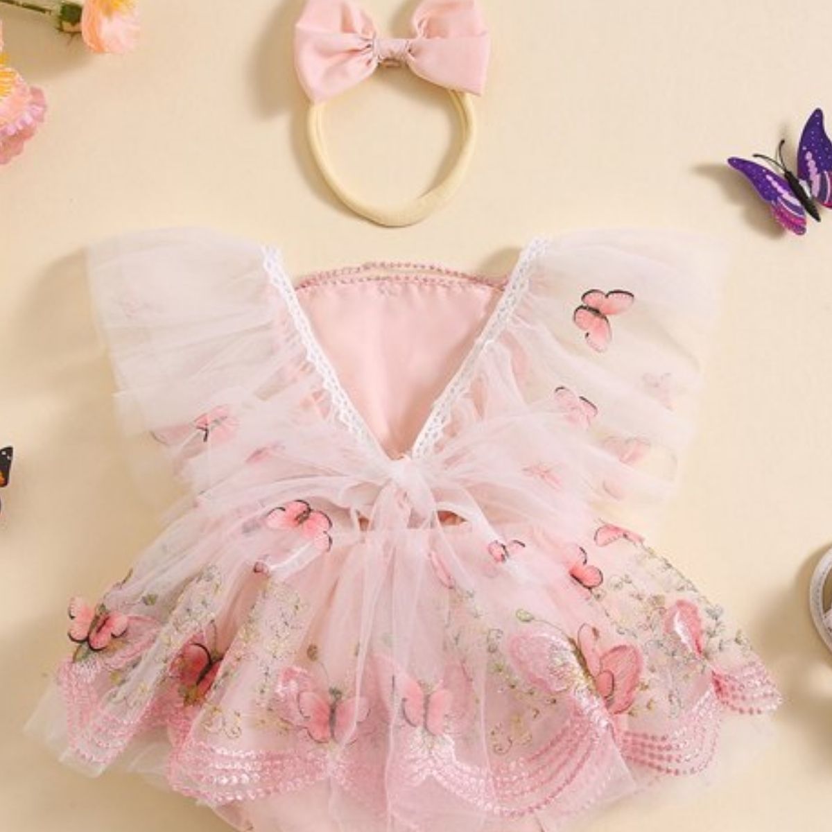CCO 017 - Butterfly Onesie Dress
