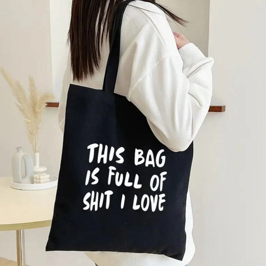 LGG - This Bag Is Full Of Shit I Love Tote Bag