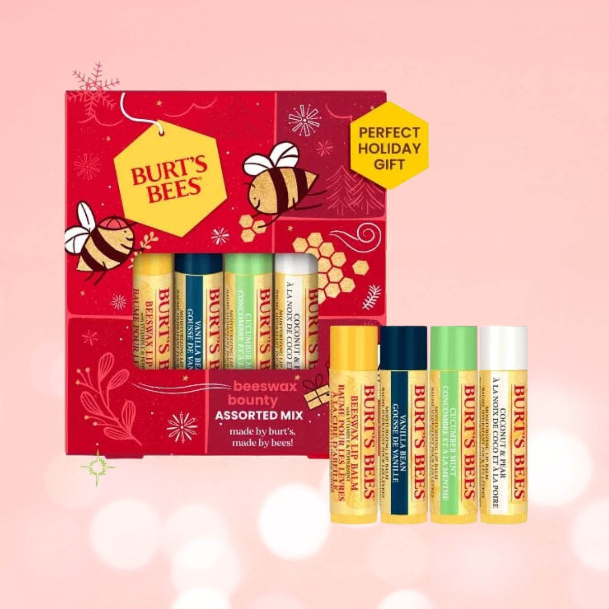 CUR 362 - Burt's Bees Lip Balm Set