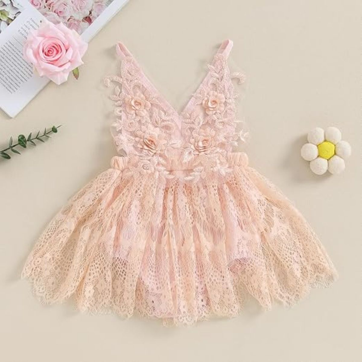 CCO 024-Floral Romper Dress