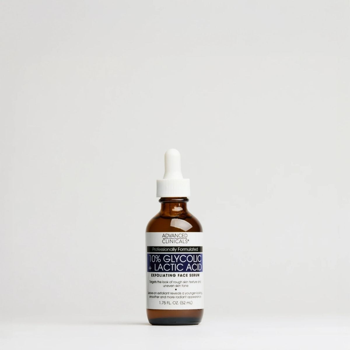 MART - Advanced Clinicals 10% Glycolic + Lactic Acid Face Serum