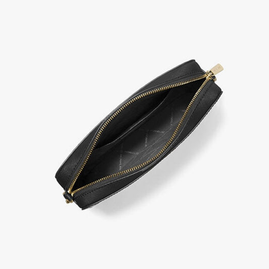 CUR 778 - Michael Kors Black Saffiano Leather Crossbody