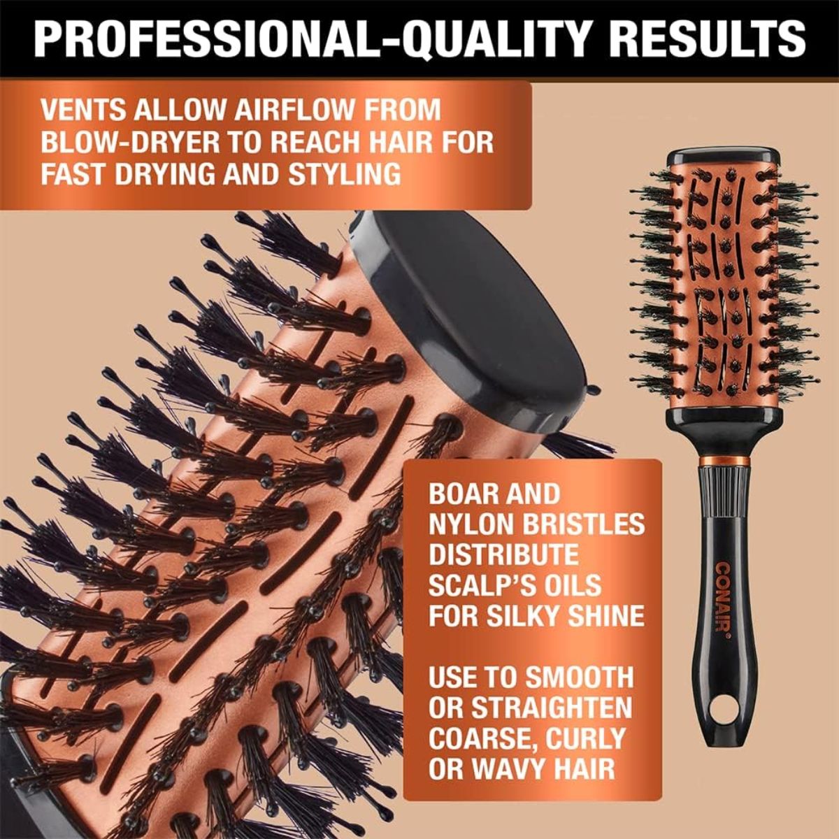 MC - Conair Quick Blow Dry Brush