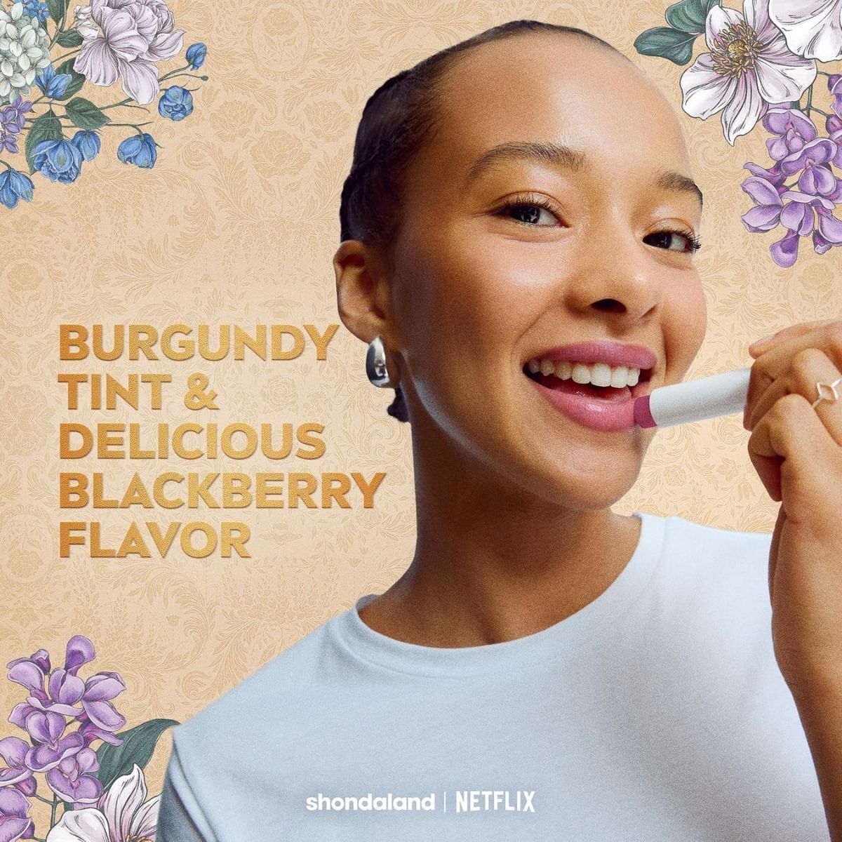 TAF - Nivea x Bridgerton Limited Edition Blackberry Pie Tinted Lip Balm