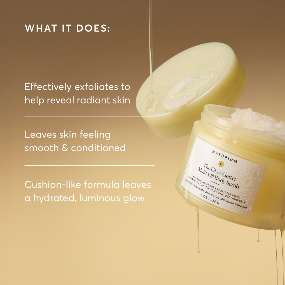 FG - Naturium The Glow Getter Multi-Oil Hydrating Body Scrub