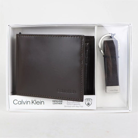 CUR 382 - Calvin Klein Men's Wallet Set